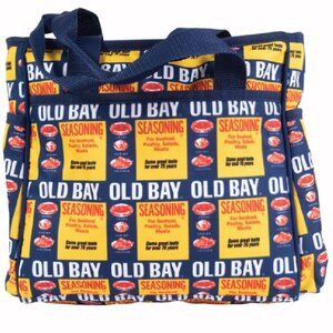 Old Bay Can Pattern Hot/Cold Insulated Tote Lunch Bag - NEW Fast Ship